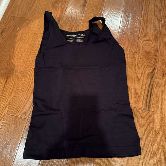 Shapermint Womens All Day Every Day Tank Cami XL Black Compression Shapewear NEW - Picture 2 of 6